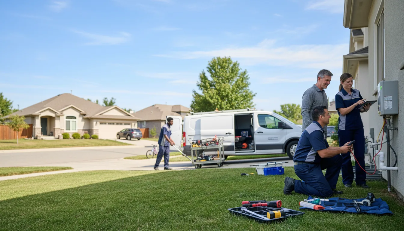 Tankless water heater service in El Dorado, CA